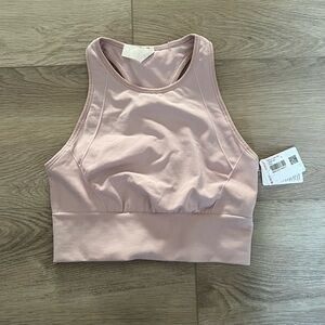 NEW lululemon pink ebb to train bra